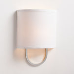 Load image into Gallery viewer, Nolvara Elegant Wall Light Featuring Soft Shade and Metal Arm
