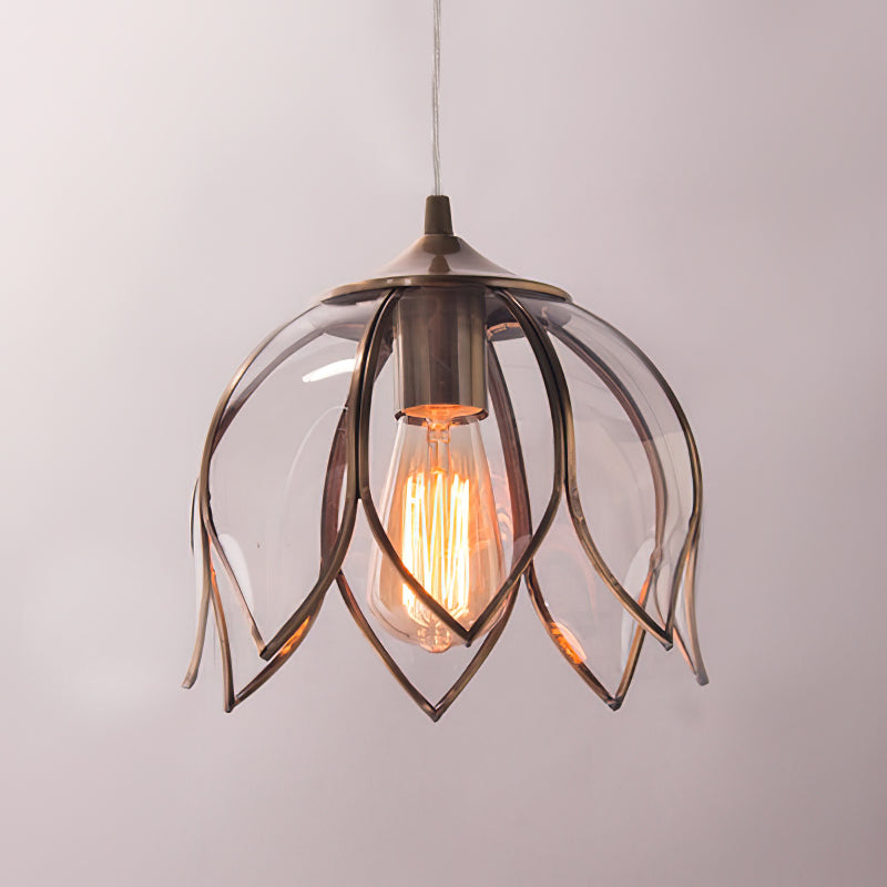 Retro Lotus Pendelleuchte