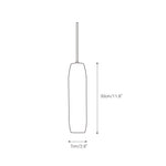 Load image into Gallery viewer, Alabaster Flute Pendant Light