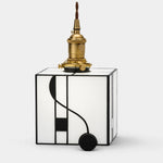 Charger l'image dans la visionneuse de la galerie, Single cube shade piano note pendant light