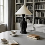 Cargar imagen en el visor de la Galería, Wabi-sabi table lamp room scene