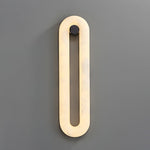 Bild in die Galerieansicht laden, Alabaster Loop Wandleuchte