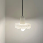 Bild in die Galerieansicht laden, Carrara Alabaster Pendelleuchte