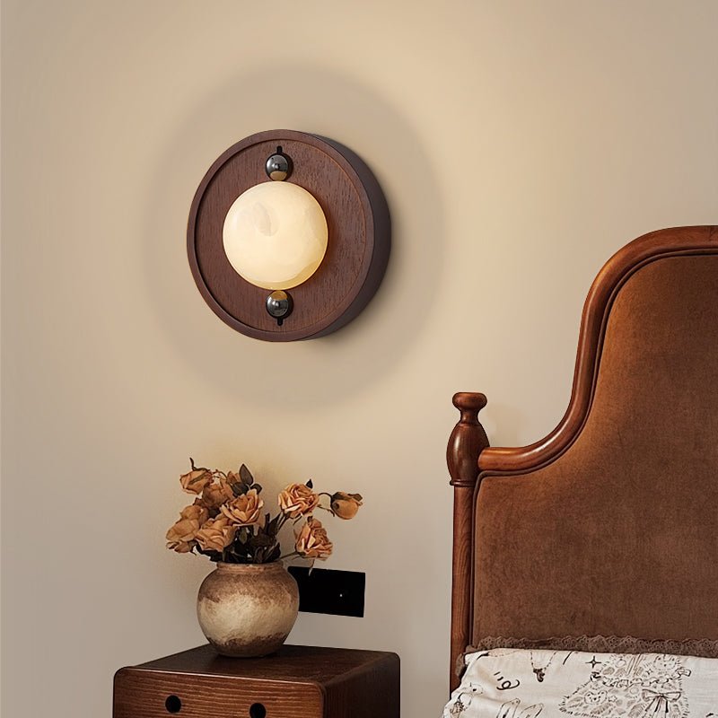 Applique murale Bezel en albâtre