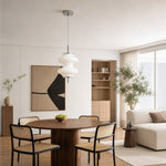 Load image into Gallery viewer, Mallew Honeycomb Layered Pendant Light - Modern Design Glass Hanging Lamp for Dining Room and Bedroom