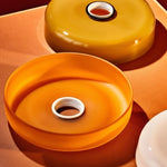 Afbeelding laden in galerijweergave, Glasenti Halo Schijf Bol Plafondlamp Wandlamp – Moderne Sculpturale Verlichting voor Woonruimtes U29