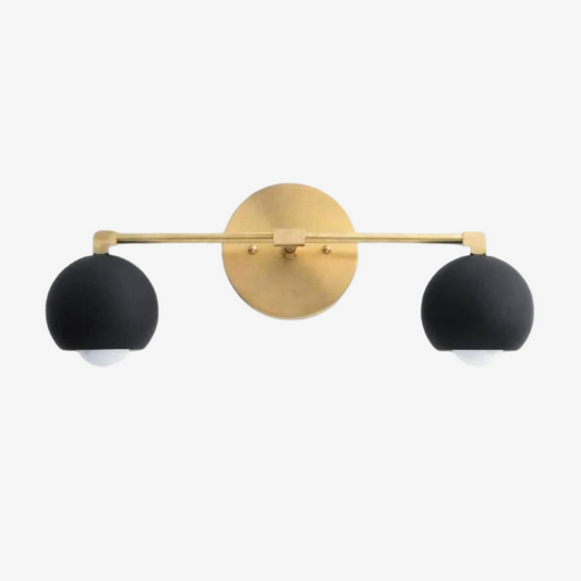Metio Koepel Decoratieve Make-up Lamp - Klassieke Bolvormige Badkamer Wandlamp