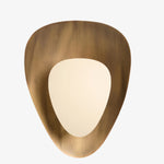 Cargar imagen en el visor de la galería, Lámpara de Pared Artística Shella – Diseño de Pantalla en Forma de Pétalos para Dormitorio o Pasillo