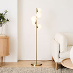 Load image into Gallery viewer, Brina Glass Multi-Light Floor Lamp - Modern Standing Light with Elegance
