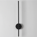 Cargar imagen en el visor de la Galería, Lámpara de Pared Moderna de Aluminio Negro