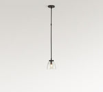 Load image into Gallery viewer, Auria Metal Brass Pendant Lighting - Vintage Finish with Glass Shade

