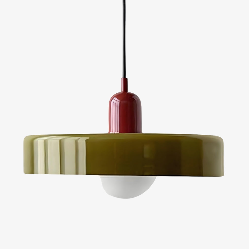 Glasora Moderne Glazen Hanglamp – Minimalistische Noordse Hanglamp voor Keuken en Hal N32