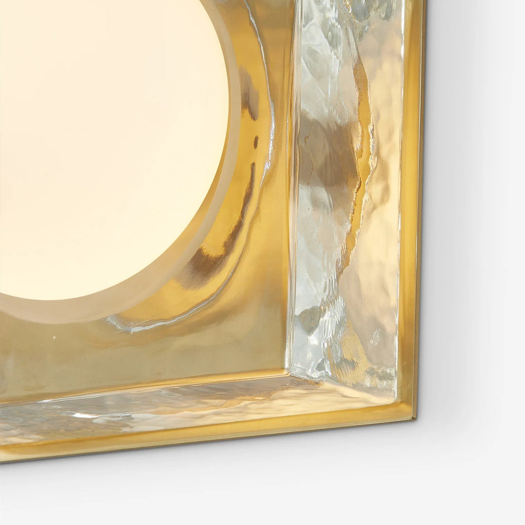 Vellaro Wandleuchte Glas- und Metalldesign – Zeitloser Stil für Küchen- und Bürobeleuchtung