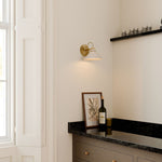 Load image into Gallery viewer, Aurenza Sconce – Farmhouse Wall Light with Metal Accents for Cozy Spaces
