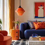Cargar imagen en el visor de la Galería, Orange living room scene