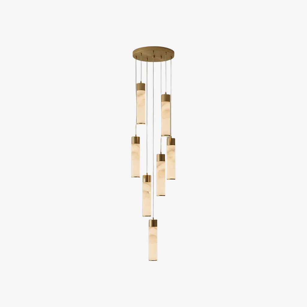 Solaryx minimalistische cilindervormige hanglamp - Moderne stijl lamp voor keuken of eetkamer
