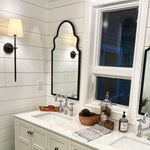 Load image into Gallery viewer, Averin Sleek Minimalist Fabric Wall Sconce for Bedroom &amp; Living Spaces
