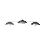 Load image into Gallery viewer, Elorina 3-Light Flush Mount Glass/Metal Ceiling Light - A Stylish Fixture for Modern Spaces
