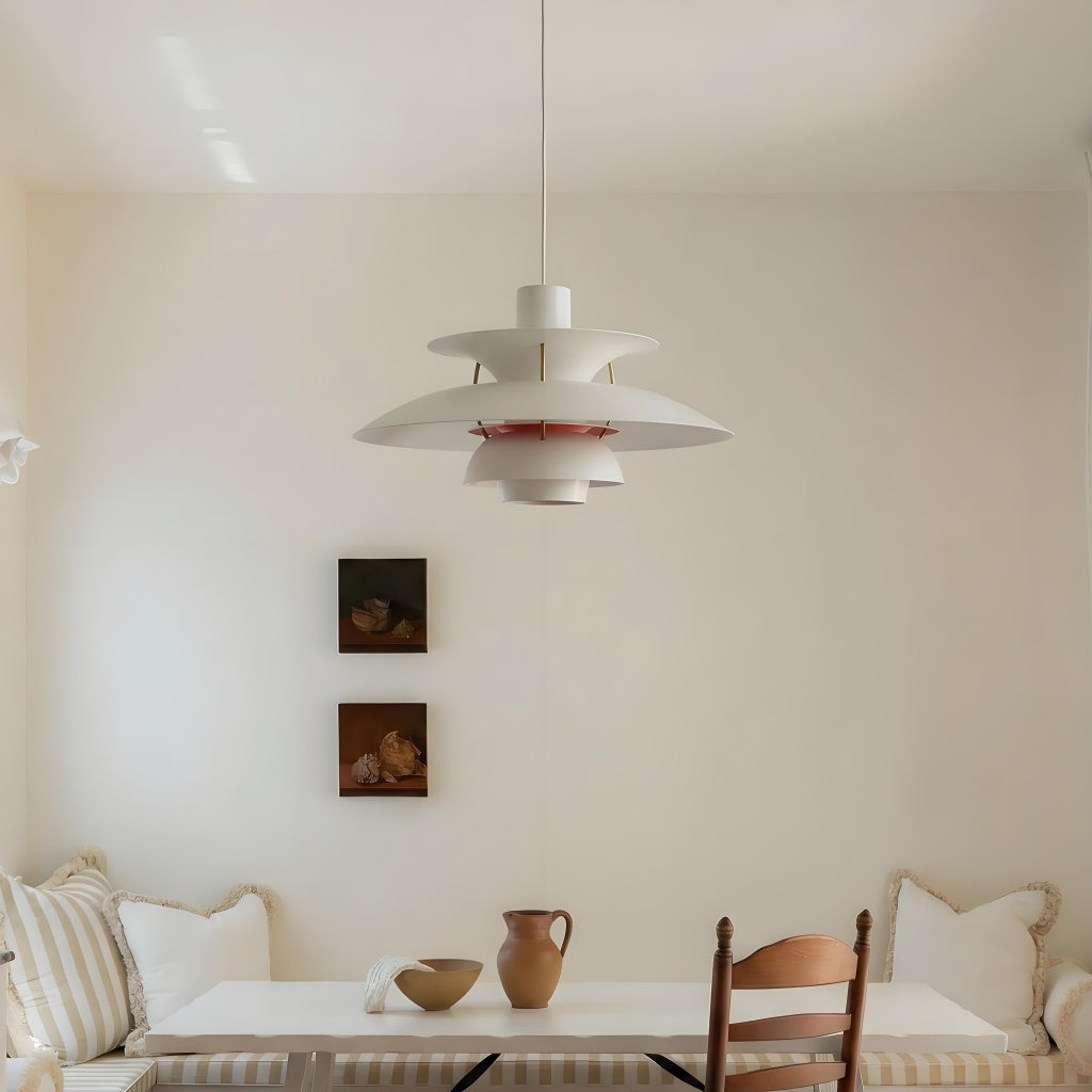 Lampada a sospensione Danish Design – Design nordico scandinavo multicolore per sala da pranzo e soggiorno N38