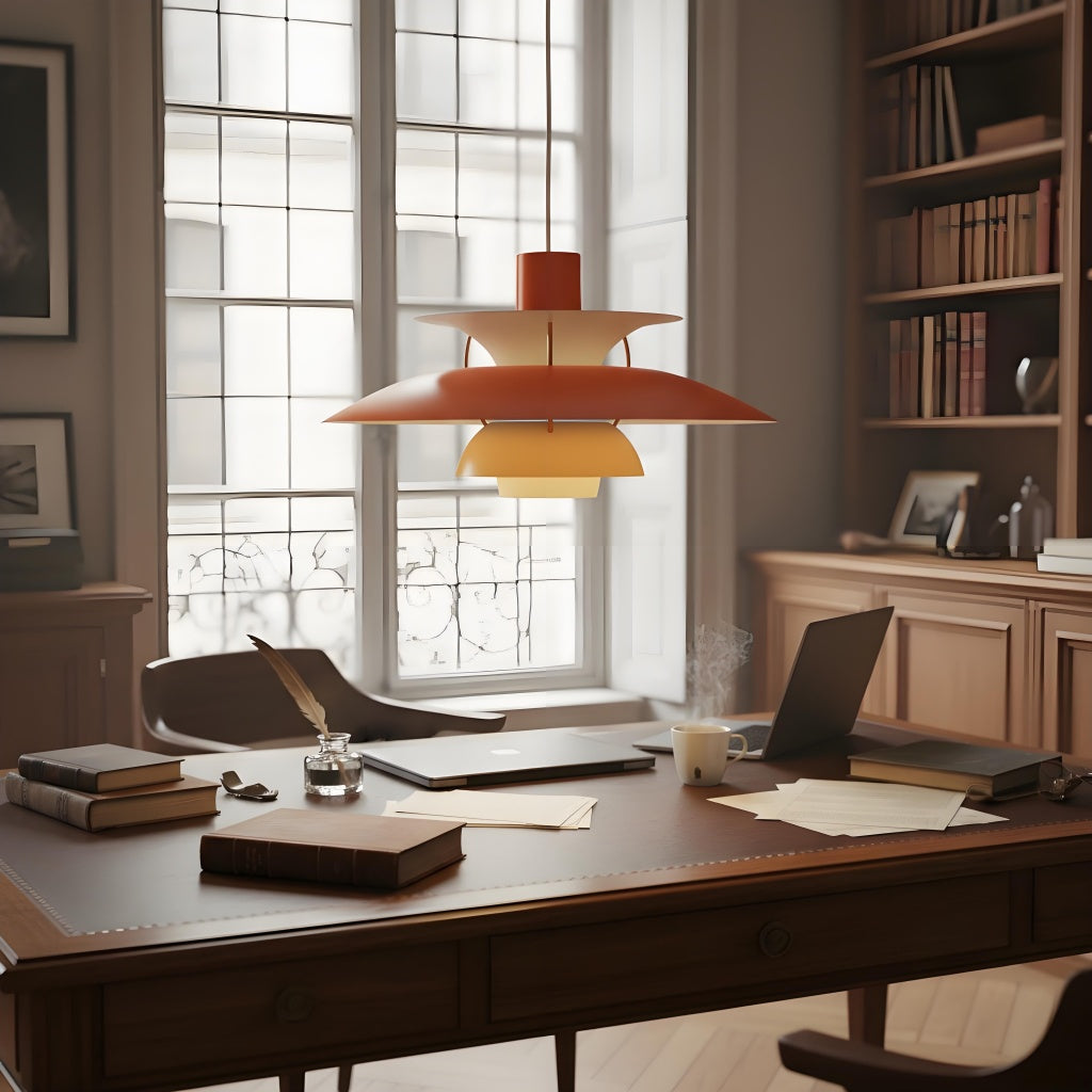 Lampada a sospensione Danish Design – Design nordico scandinavo multicolore per sala da pranzo e soggiorno N38