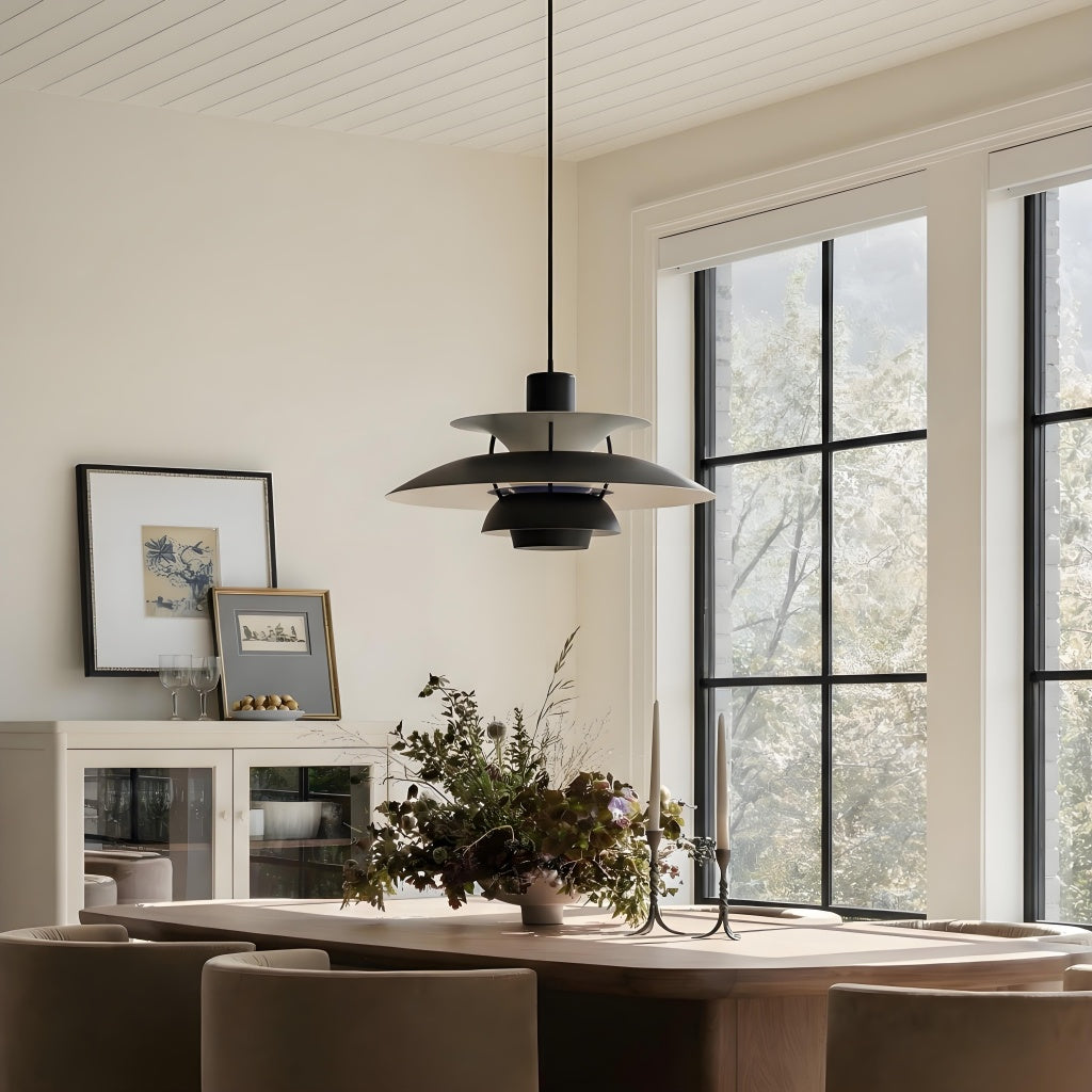 Lampada a sospensione Danish Design – Design nordico scandinavo multicolore per sala da pranzo e soggiorno N38