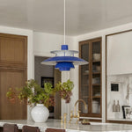 Carica l'immagine nella visualizzazione Galleria, Lampada a sospensione Danish Design – Design nordico scandinavo multicolore per sala da pranzo e soggiorno N38