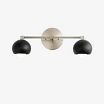 Load image into Gallery viewer, Metio Dome Decorative Vanity Light - Classic Orb Shade Bathroom Wall Lamp
