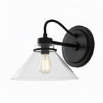 Load image into Gallery viewer, Aurenza Sconce – Farmhouse Wall Light with Metal Accents for Cozy Spaces
