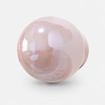 Cargar imagen en el visor de la Galería, Blush pink ceramic cabinet knob side detail
