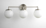 Load image into Gallery viewer, Glorica Glass Wall Sconce - Modern Vintage Vanity Light Fixture
