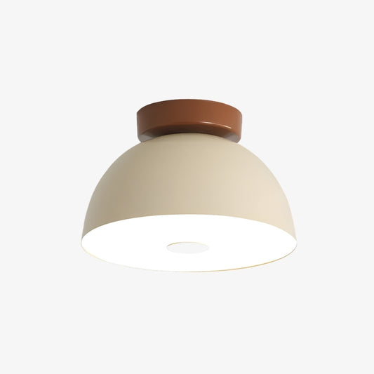 Covinare Retro Iron Ceiling Lamp – Adjustable Tri-Color Flush Mount Light for Bedroom and Hallway