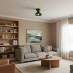 Afbeelding laden in galerijweergave, Dravin Keramische Plafondlamp - Levendig Kleurenpalet Moderne Binnenlamp voor Woonkamer en Gang