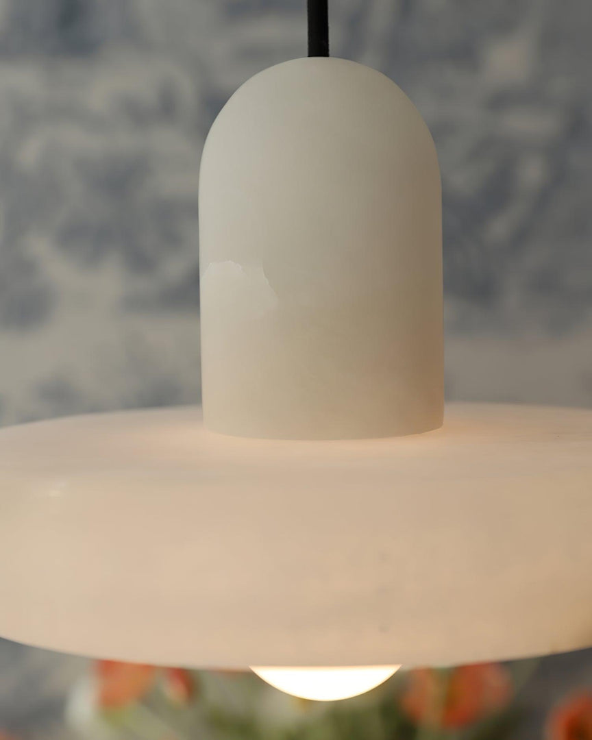 Carrara Alabaster Pendelleuchte