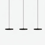 Load image into Gallery viewer, Evanos Disc Design Pendant Light – Sculptural Iron Disc Style for Modern Dining Room
