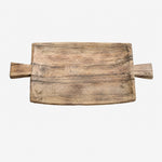 Carica l'immagine nella visualizzazione Galleria, Natural reclaimed wood serving tray with double handles