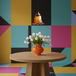 Afbeelding laden in galerijweergave, Solmira Klassieke Glazen Hanglamp - Decoratieve Makkelijk Te Plaatsen Hanglamp voor Lounge en Entree