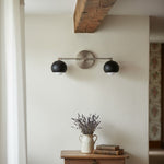 Load image into Gallery viewer, Metio Dome Decorative Vanity Light - Classic Orb Shade Bathroom Wall Lamp
