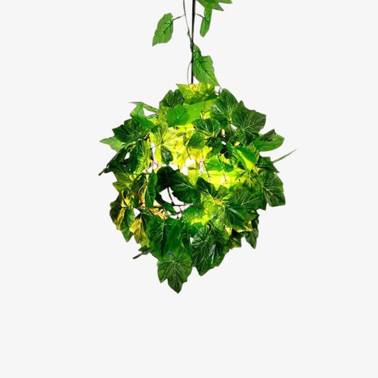 Lámpara Colgante Boltvein Inspirada en la Naturaleza - Diseño de Fusión Botánico-Industrial para Decoración Interior Moderna U24