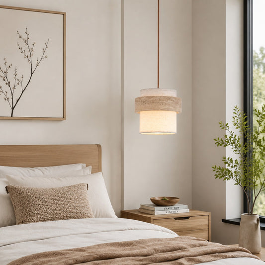 1 Head pendant bedroom scene