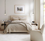 Load image into Gallery viewer, Lawson Glass Pendant Light - Recycled &amp; Milk Glass with Bronze Accent
