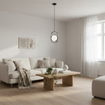 Carica l'immagine nella visualizzazione Galleria, Kuvia Lampada a Sospensione Elegante – Lampada a Sospensione in Vetro Raffinata per Cucina e Aree Lounge N67
