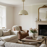 Load image into Gallery viewer, Metio Dome Pendant – Modern Metal Dome Lamp for Living Room &amp; Bedroom
