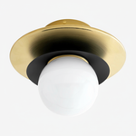 Load image into Gallery viewer, Artivo Layered Modern Brass Ceiling Light - Stylish Home Decor
