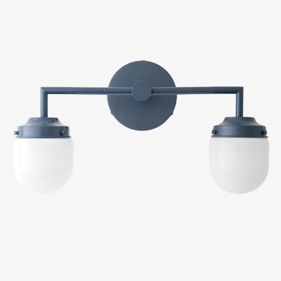 Opalume Globe Shade Modern Vanity Light for Bathroom & Dressing Room