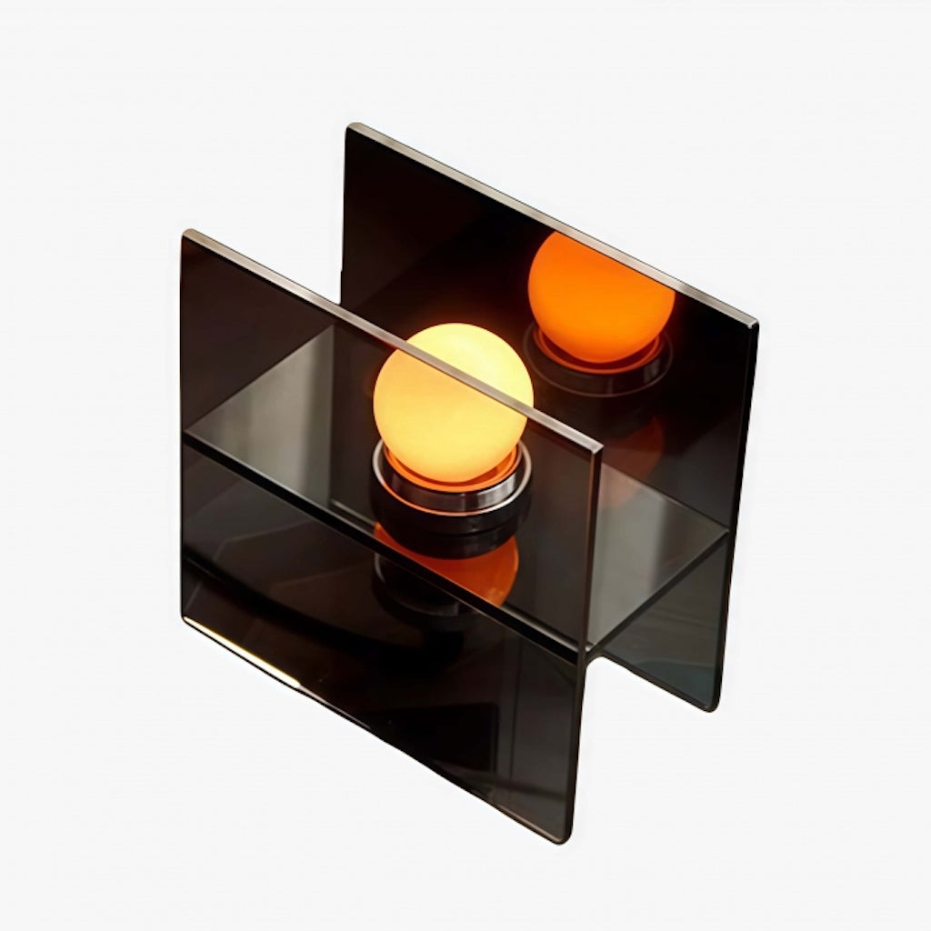 Sunset Ocean Horizon Tischlampe – Farbverlauf Ambient Moderne Dekorative Schreibtischlampe für Innenräume