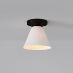 Load image into Gallery viewer, Conica Cone Flush Mount – Glass Ceiling Light for Modern Spaces
