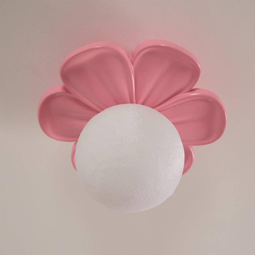 Cream Bloom Blumen Deckenlampe