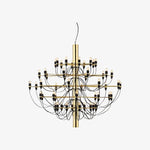 Afbeelding laden in galerijweergave, Tendrila Hedendaagse Multi-Licht Kroonluchter - Industrieel Geïnspireerd Metaal Ophangsysteem voor Lounges N01