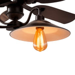 Cargar imagen en el visor de la Galería, Industrial ceiling fan light product image