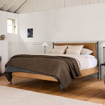 Load image into Gallery viewer, Diora Table &amp; Floor Lamps - Linen Shade Modern Linear Style Sophisticated Accent
